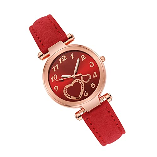 Baluue 1 Stück Damen Armbanduhr mit Uhr mit Lederarmband Modisches Accessoire für Freizeit und Besondere Anlässe Baluue 1 Stück Damen Armbanduhr mit Uhr mit Lederarmband Modisches Accessoire für Freizeit und Besondere Anlässe von Baluue