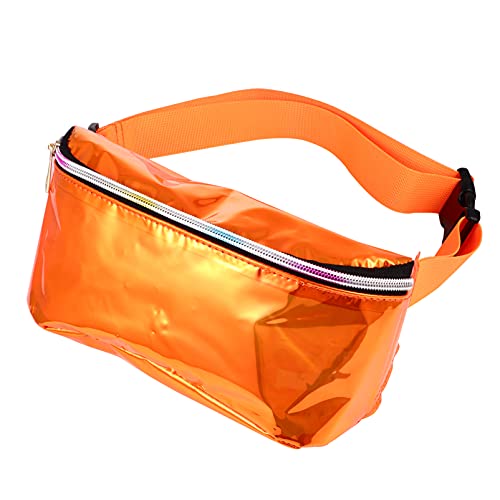 Baluue PVC Transparente Hüfttasche Damen Umhängetasche mit Reißverschluss Brusttasche PVC für Outdoor Aktivitäten Einkauf und Sport von Baluue