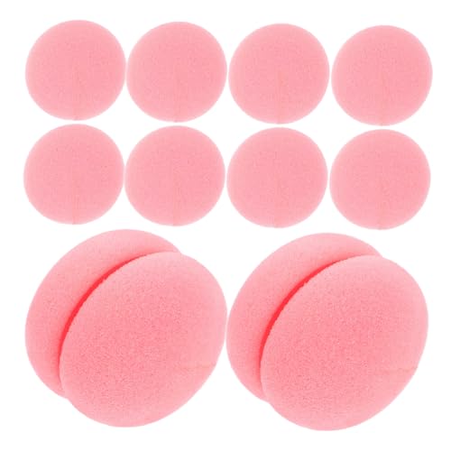 Baluue 10 Stück Teiliges Schwamm Lockenwickler für Haare Weiche Haarschonende Haarstyling Tools für Haartypen Einfache Anwendung Komfortable DIY Lockenwellen für Frauen Schonende Haarkur von Baluue
