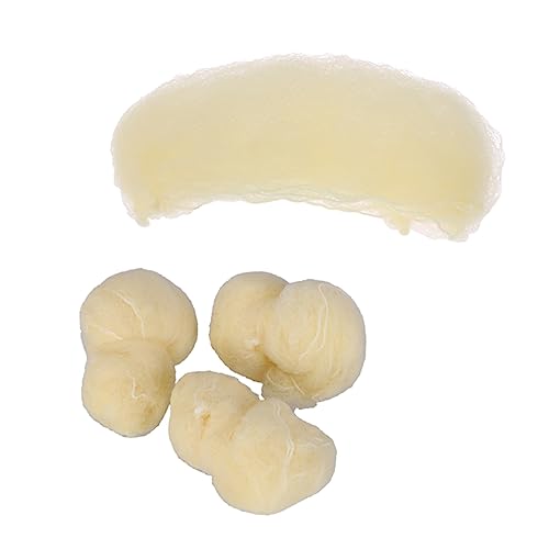 Baluue 100 Stück Haarnetz Mit Unsichtbarem Netz Und Elastischem Rand 50 Cm Goldfarben Haarnetze Für Frauen Unsichtbare Weiche Kappe Für Labor Restaurant von Baluue