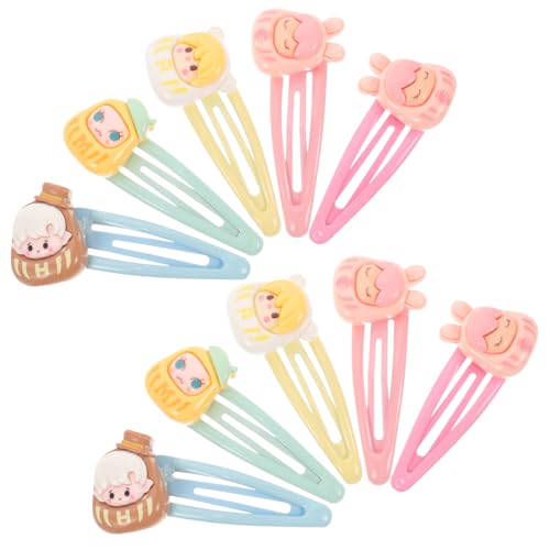 Baluue 10stücke Haarspangen Für Mädchen Mit Dessert-muster Eiscreme Und Kuchen Haarklammern Accessoires Für Partys Und Besondere Anlässe von Baluue