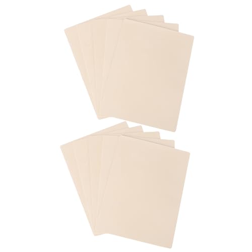 Baluue 10 Stück Übungshautblätter Doppelseitig Übungsblätter Für Künstler Realistisches Gefühl Zubehör Zum Tätowieren von Baluue