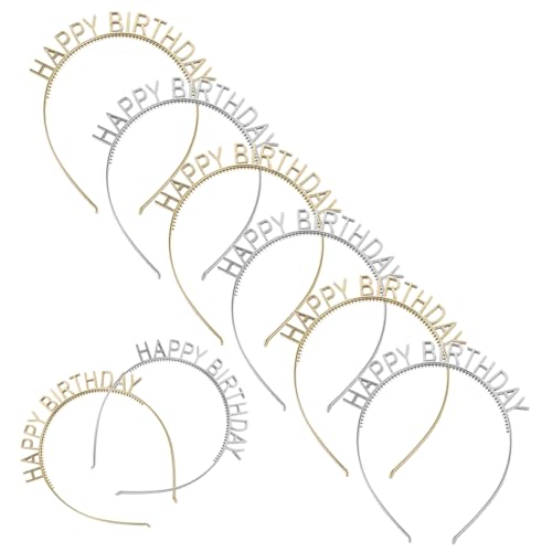 Baluue Geburtstag Stirnband Dekoration 10 Stücke Urlaub Kopfschmuck Party Stirnband Haar Zubehör von Baluue