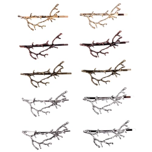 Baluue 10stücke Zweig Geweih Haarnadeln Haarspange Aus Legierung Mädchen Haarnadel Haar-accessoires Exquisiter Haarschmuck Baluue 10stücke Zweig Geweih Haarnadeln Haarspange Aus Legierung Mädchen Haarnadel Haar-accessoires Exquisiter Haarschmuck von Baluue
