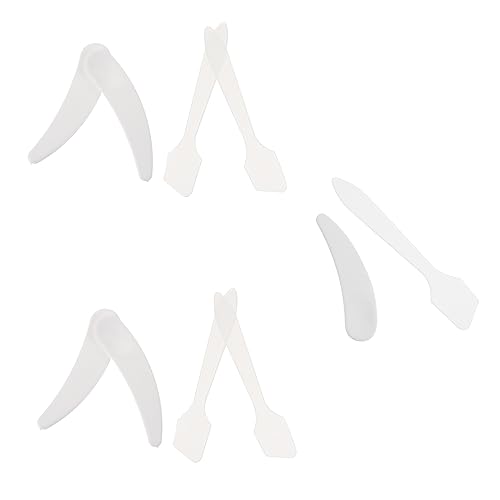 Baluue Gesichts-schönheits-scoop 10 Stück Make-up-spatel Löffel Gesichtsspatel Cremelöffel Hautpflege-tools von Baluue