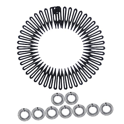 Baluue 10stücke Spiral Stretch Haar Kämme Stirnbänder Damen Frisur Styling Zubehör Mit Federn Für Täglichen Gebrauch Langlebig Und Flexibel Baluue 10stücke Spiral Stretch Haar Kämme Stirnbänder Damen Frisur Styling Zubehör Mit Federn Für Täglichen Gebrauch Langlebig Und Flexibel von Baluue