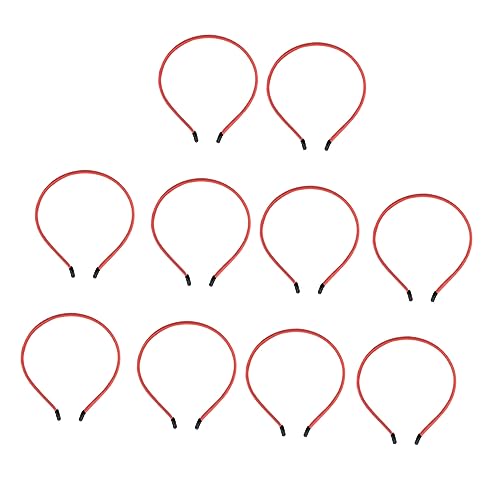 Baluue 10stücke Pack Einfache Haar Dekorative Haarband Für Mädchen Kopfband Zubehör Zufällige Farbe Junge Mädchen Haarreif Party Stirnband von Baluue