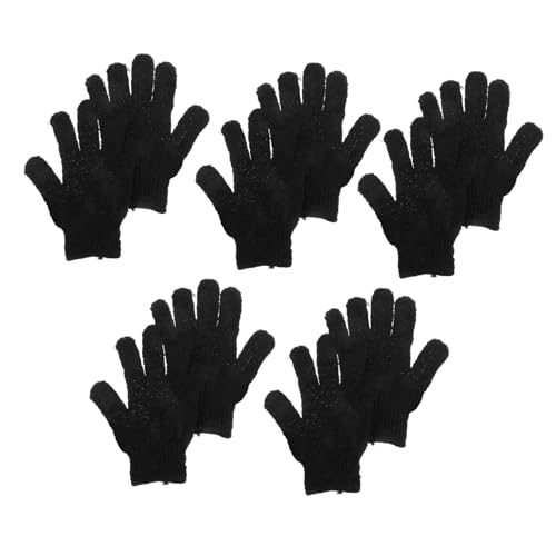 Baluue 10stücke Körperpeelinghandschuh Zum Peeling Dusche Badehandschuh Tiefenpeeling Peelinghandschuh Für Männer Und Frauen Maschinenwaschbar Aus Polyester von Baluue