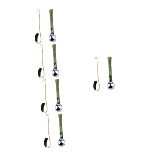 Baluue 10stücke Mini Make-up Spatel Für Gesichtscremes Wiederverwendbare Löffel Für Kosmetik Für Masken Und Augencremes Praktisch Und Einfach Zu Reinigen von Baluue