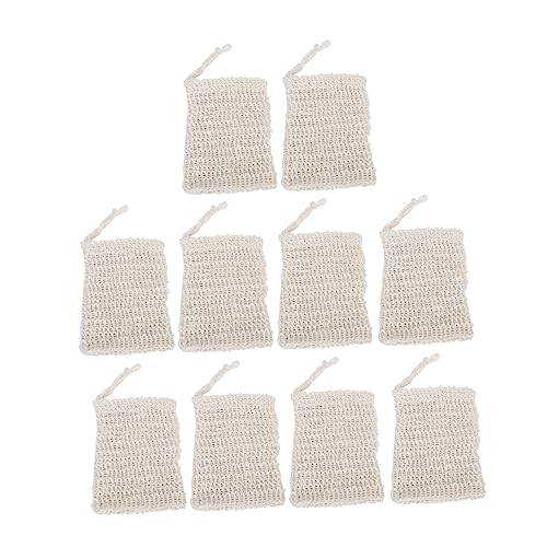 Baluue 10stücke Seifenbeutel Aus Aufbewahrungstaschen Für Seife Duschschwämme Peeling-netze Mit Kordelzug Für Handgemachte Seifen Und Kosmetikprodukte von Baluue
