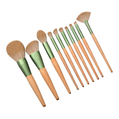 Baluue 10stücke Teiliges Makeup Pinselset Mit Holzgriff Multifunktionale Kosmetikpinsel Für Foundation Lidschatten Und Puder Für Anfänger Und Profis Vegan Und Hautfreundlich Baluue 10stücke Teiliges Makeup Pinselset Mit Holzgriff Multifunktionale Kosmetikpinsel Für Foundation Lidschatten Und Puder Für Anfänger Und Profis Vegan Und Hautfreundlich von Baluue