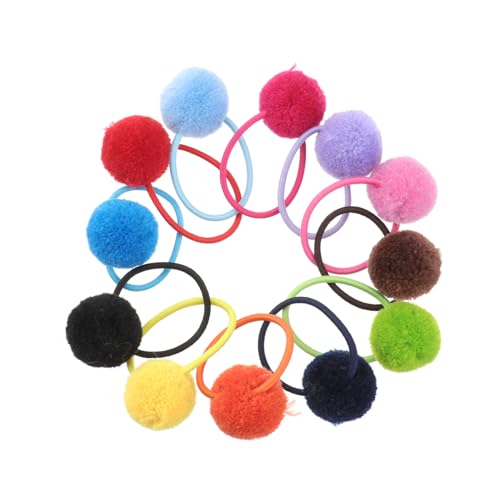 Baluue 12 Stück Elastische Haarbänder Für Mädchen Vielseitige Pferdeschwanzhalter Gemischte Farben Haarzubehör Für Kinder Für Alltag Und Partys von Baluue