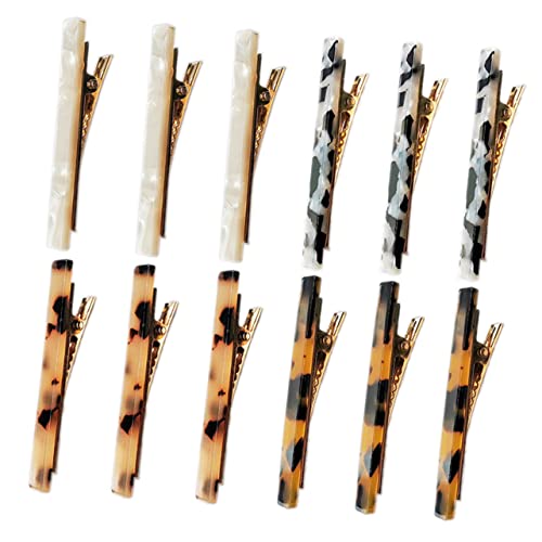 Baluue 12stücke Haarklammern Für Damen Einfache Elegante Haarspangen Für Jeden Anlass Vielseitig Einsetzbar Für Alltag Hochzeiten Partys Und Mehr Haaraccessoires Für Kreatives von Baluue