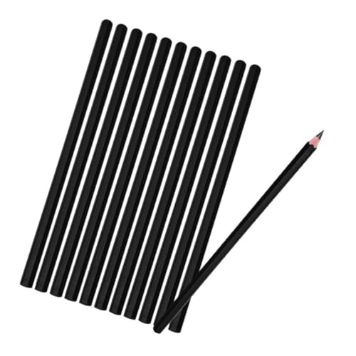 Baluue 12st Bleistift Graphitstift Werkzeuge Zum Skizzieren Von Künstlern Zeichenstifte 4b Dünne Spitze Permanentstift 4b Zeichenstift Kohlestift Pastellstifte Microblading-stift Bambus von Baluue