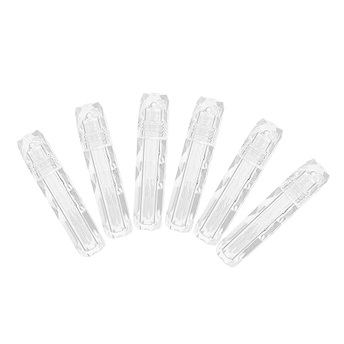 Baluue 12stücke Transparentes Lip Gloss Nachfüllbare Lippenbalsam-behälter Leere Lipgloss Röhrchen Für Lippenpflege Für Reisen Und Individuelle Gestaltungen von Baluue