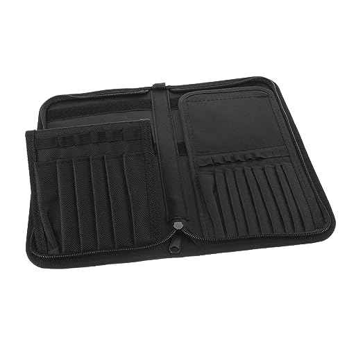 Baluue Make-up-pinselhalter Tragbarer Pinsel-Organizer Wiederverwendbarer Kosmetikpinsel-Beutel Platzsparendes Canvas-Halter Für Unterwegs von Baluue