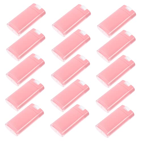 Baluue 15stücke Leere Lippenbalsam-behälter Tragbare Lipgloss-röhrchen Für Lippenpflege Für Mädchen Und Frauen Kompakte Und Praktische Aufbewahrungslösung von Baluue