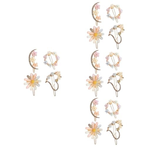 Baluue 16stücke Wasser- Haarspangen Für Mädchen Blumen-haarclips Haaraccessoires Für Hochzeiten Partys Und Alltag von Baluue