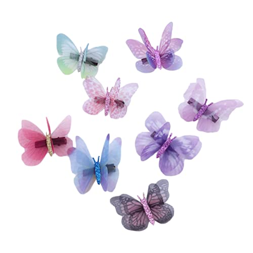 Baluue 16stücke Zarte Haarspangen Mit Buntem Design Stereoskopischer Kopfschmuck Haarnadel-accessoires Für Mädchen Bobby Pin Haarspangen Für Party Und Fotografie Zufällige Farbe von Baluue