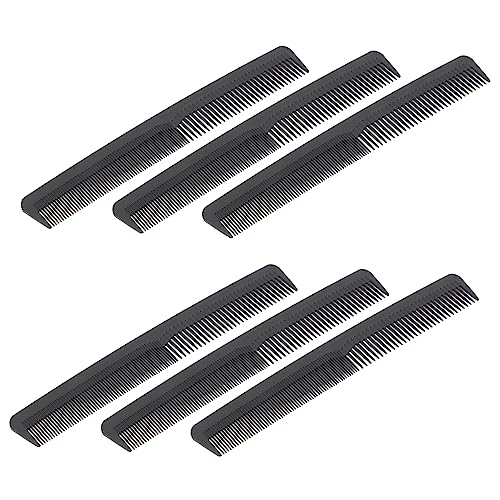 Baluue 18 Stk Haarkämme Frauenkämme Haarentwirrungskamm Salonkämme Doppelzahn-haarkamm Frisierkämme Herren Haarkamm Entwirren Taschenkämme Für Männer Friseurkamm Männer Kämmen Abs Black Baluue 18 Stk Haarkämme Frauenkämme Haarentwirrungskamm Salonkämme Doppelzahn-haarkamm Frisierkämme Herren Haarkamm Entwirren Taschenkämme Für Männer Friseurkamm Männer Kämmen Abs Black von Baluue