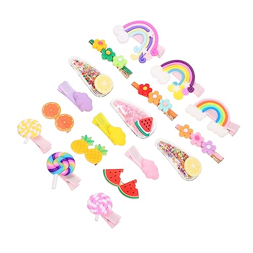 Baluue 18 Stück Kinder-haarspangen Haarspangen Mit Frucht-design Einfach Zu Verwenden Und Bequem Für Mädchen von Baluue