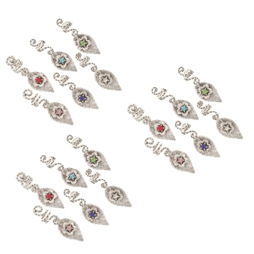 Baluue 18stücke Dreadlocks Haarschmuck Mit Anhängern Stilvolle Haaraccessoires Für Zöpfe Dreadlocks Und Hochwertige Widerstandsfähig Für Partys Fashion Shows Und Alltag von Baluue