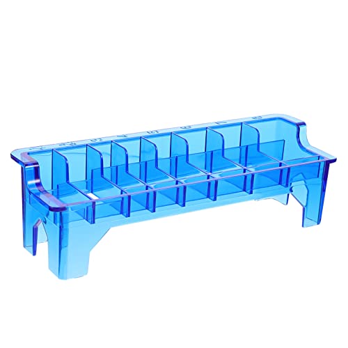 Baluue 1stück Clipper Guide Comb Organizer Transparente Aufbewahrungsbox Für Haarschneidewerkzeuge Einfach Zu Reinigen Platzsparend Und Wasserfest Für Friseursalons Und Heimgebrauch von Baluue