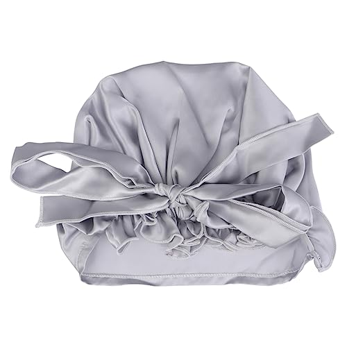 Baluue Schlafhaube Aus Seide Für Damen Mit Schleife Schützt Haare Im Schlaf Verhindert Verfilzung Strapazierfähig von Baluue