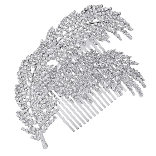 Baluue 1stück Schimmernde Braut Haarkämme Mit Blattdesign Perlenhaarschmuck Für Hochzeiten Elegantes Haaraccessoire Für Feste Und Feierlichkeiten Baluue 1stück Schimmernde Braut Haarkämme Mit Blattdesign Perlenhaarschmuck Für Hochzeiten Elegantes Haaraccessoire Für Feste Und Feierlichkeiten von Baluue