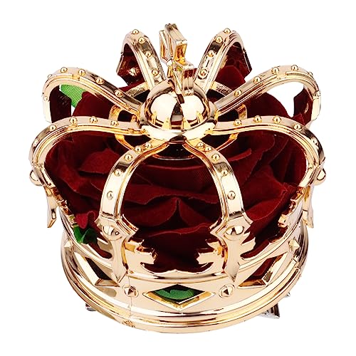 Baluue 1stück Goldene -haarspange Für Halloween-cosplay Dreidimensionale Für Partys Haaraccessoire Für Damen Und Königinnen von Baluue