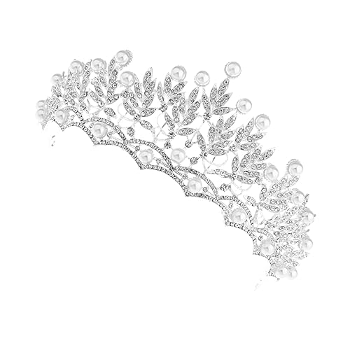 Baluue 1pc Braut Stirnband Prinzessin Haar Stirnbänder Hochzeit Tiaras und Kronen Crown Frauen von Baluue