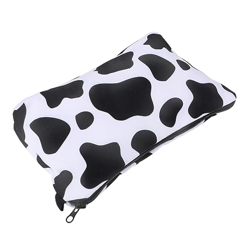 Baluue Kuh-Druck Kosmetiktasche Damen Reise Aufbewahrungstasche Mit Kuh-Print Makeup Organizer Tasche Tragbar Für Unterwegs Als Kulturbeutel Und Geldbörse Geeignet von Baluue