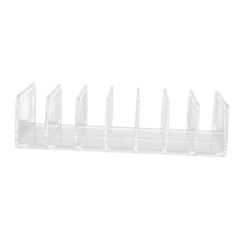 Baluue Gepresster Puder Organizer Mit Lidschatten Aufbewahrungsbox Mehrzweck Makeups Displayständer Für Schreibtisch Schlafzimmer Wohnzimmer Transparentes Grid Rack Für von Baluue