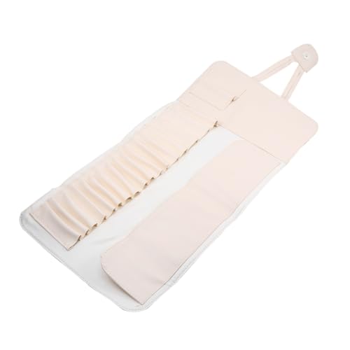 Baluue Kosmetik Pinsel Lagerung Tasche Pu Make-up Organizer Bag Tragbar Pinselhalter Für Kosmetika Und Persönliche Gegenstände Klein Und Kompakt von Baluue