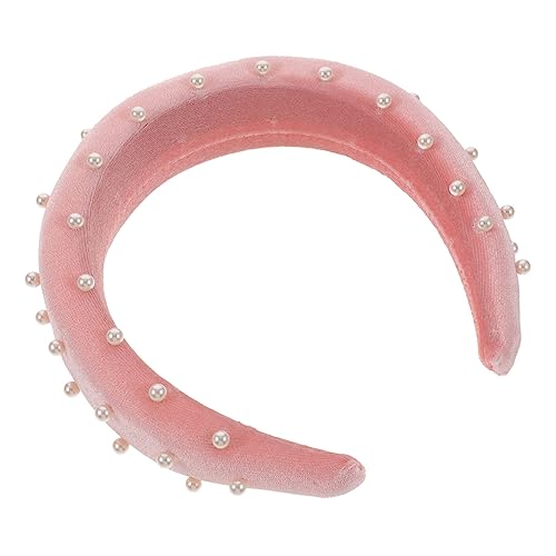 Baluue Breiter Haarreif Mit Strass Und Kunstperlen Eleganter Kopfschmuck Für Damen Und Mädchen Accessoire Für Partys Und Festliche Anlässe von Baluue