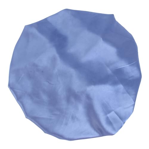 Baluue 1stück Satin Duschhaube Für Damen Wiederverwendbare Doppellagige Badekappe Mit Elastischem Design Für Haarpflege Beim Duschen Und Waschen Große von Baluue