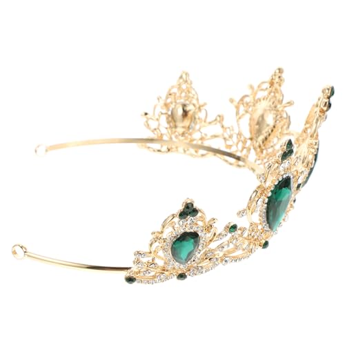 Baluue Brautkrone Im Barockstil Kopfschmuck Für Mädchen Hochzeit Exquisiter Brautkopfschmuck Haar Crown Braut Tiara Schmuck Für Fotoshootings Und Partys von Baluue