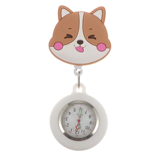 Baluue Krankenschwester Taschenuhr Einziehbare Haken Taschenuhr für Pflegekräfte Handgefertigte Clip Uhr Tragbare Cartoon Uhr Skalierbare Pflegeuhr für Ärzte und Schwestern Baluue Krankenschwester Taschenuhr Einziehbare Haken Taschenuhr für Pflegekräfte Handgefertigte Clip Uhr Tragbare Cartoon Uhr Skalierbare Pflegeuhr für Ärzte und Schwestern von Baluue