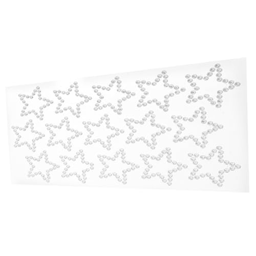 Baluue 1blatt Selbstklebende Strasssteine Für Gesicht Und Augen -gems Für Festivals Makeup-dekoration Praktische Aufkleber Für Glamouröse Looks von Baluue