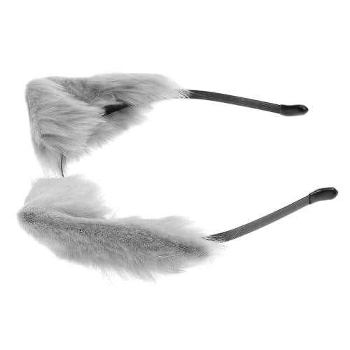 Baluue Katzenohren Haarband Mit Flauschigen Ohren Junge Mädchen Party Stirnbänder Cosplay Kopfschmuck Tierohr Haarreifen Für Halloween Tanzshow Zubehör von Baluue