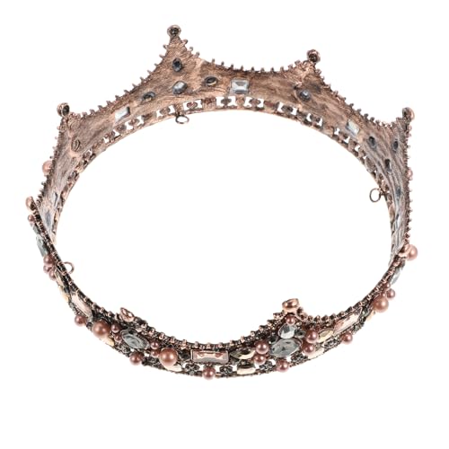 Baluue Elegante Vintage Didder Krone für Dame Dinner Party Braut Kopfschmuck Hochzeit Haar-accessoire von Baluue