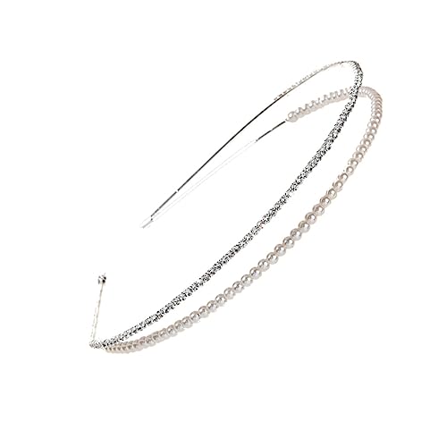 Baluue Strass Perlen Stirnband Kopfband Hochzeit Haarband Schmuck Band Für Anlässe von Baluue