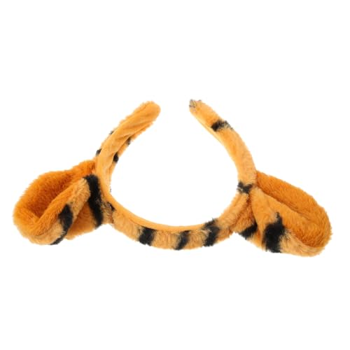 Baluue Haarband Für Kinderpartys Kopfschmuck Cosplay Partyfliege Tierschwänze Aus Partyzubehör Tigerohr-design Angenehm Zu Tragen Einzigartiges von Baluue