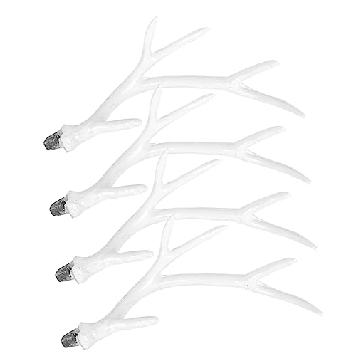 Baluue 2paare Deer Antler Headband for Christmas Realistic Reindeer Horns for Festive Parties Cosplay Antlers Decor von Baluue