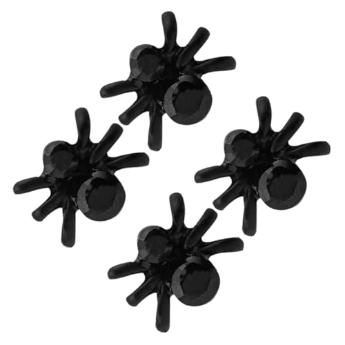 Baluue 2 Paare Halloween Spider Ohrstecker Gothic Tier Schmuck Spinnen Ohrringe Piercing für Frauen Mädchen Geschenk von Baluue