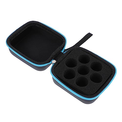 Baluue 2stücke Tragbarer Aufbewahrungskoffer Für Ätherische Öle Flaschen Organizer Pu Für Und Aromatherapie Mit Sicherer Und Sanfter Verarbeitung von Baluue