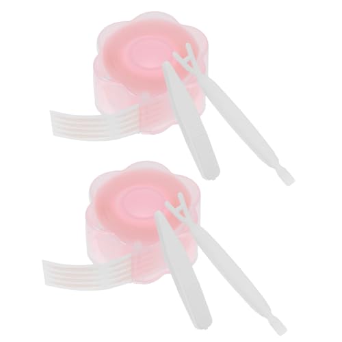 Baluue 2sätze Doppeltes Augenlidband Mit -pinzette Spurlose Augenlidaufkleber Make-up-zubehör Für Frauen Kein Kleber Aufklebbar von Baluue