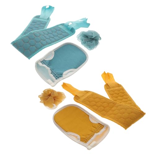 Baluue Peeling-badetuch-set 2 Sets/6 Stück Weiches Material Körperreinigungstuch Zum Duschen von Baluue