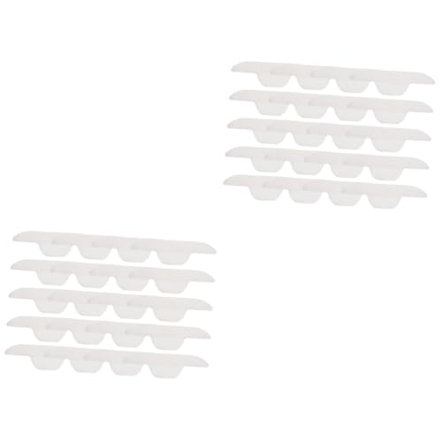 Baluue 40stücke Selbstklebende Schweißabsorptions-pads Für Kragen Unsichtbare Achselpads Für Damen Und Für Hemden Und Blusen Gegen Schweißflecken Atmungsaktives Material von Baluue