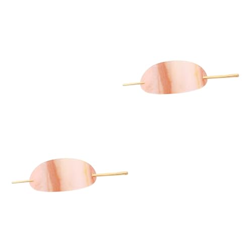 Baluue 2stücke Geometrische Haarnadel Aus Elegante Ovale Haarspange Für Damen Für Hochzeiten Und Festliche Anlässe Einfach Zu Tragen Und Stylisch von Baluue